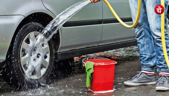 दिल्ली में पानी बर्बाद करने वालों का 2 हजार रुपये चालान, पाइप से गाड़ी मत धोना