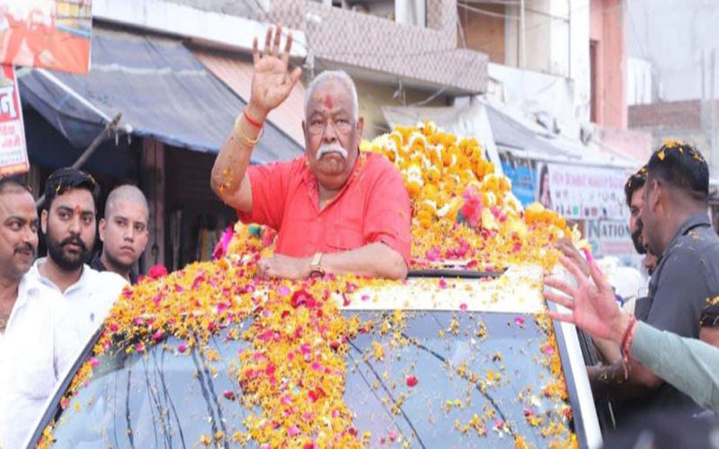 भाजपा प्रत्याशी को मृत्यु के बाद मिली बड़ी हार