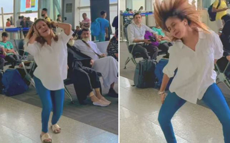 अरे दीदी किसी जगह को तो बख्श दो, अब एयरपोर्ट पर भी पापा की परियों का कब्ज़ा