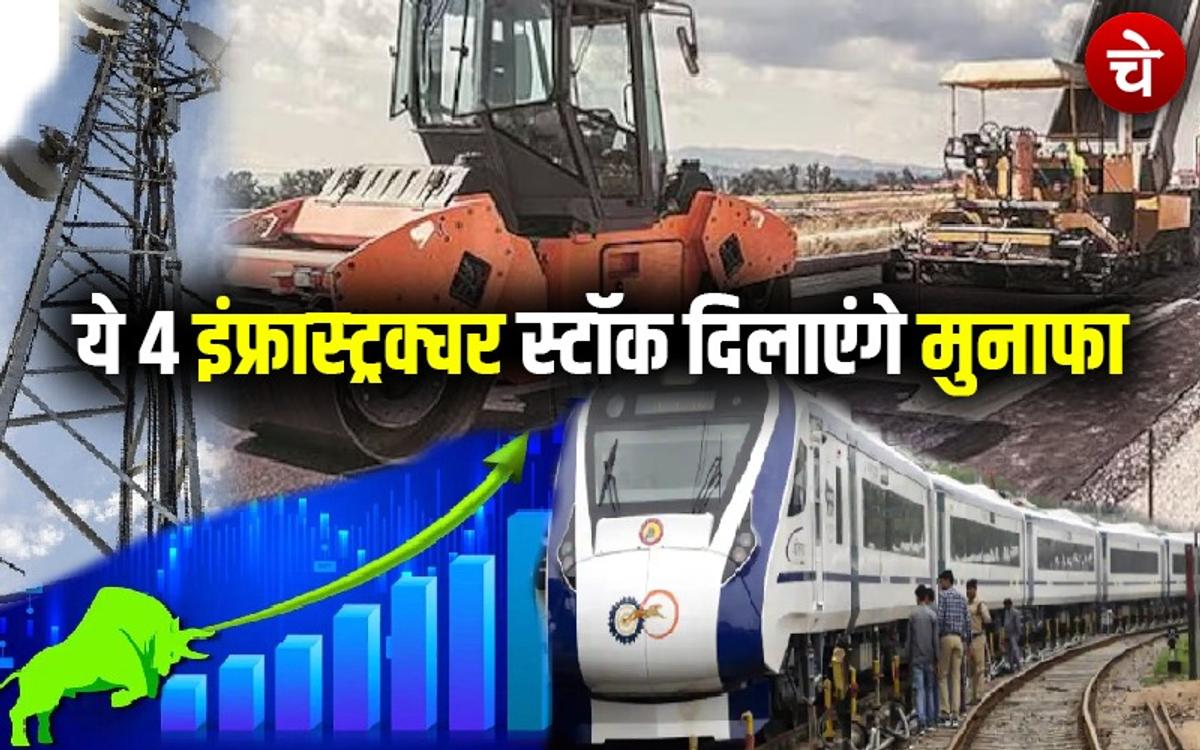 ये 4 इंफ्रास्ट्रक्चर स्टॉक बनेंगे भविष्य के बादशाह,मॉर्गन स्टेनली है बुलिश