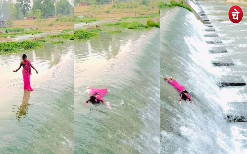 जरा से व्यूज के चक्कर में लड़की ने किया खतरनाक स्टंट, देखें वीडियो