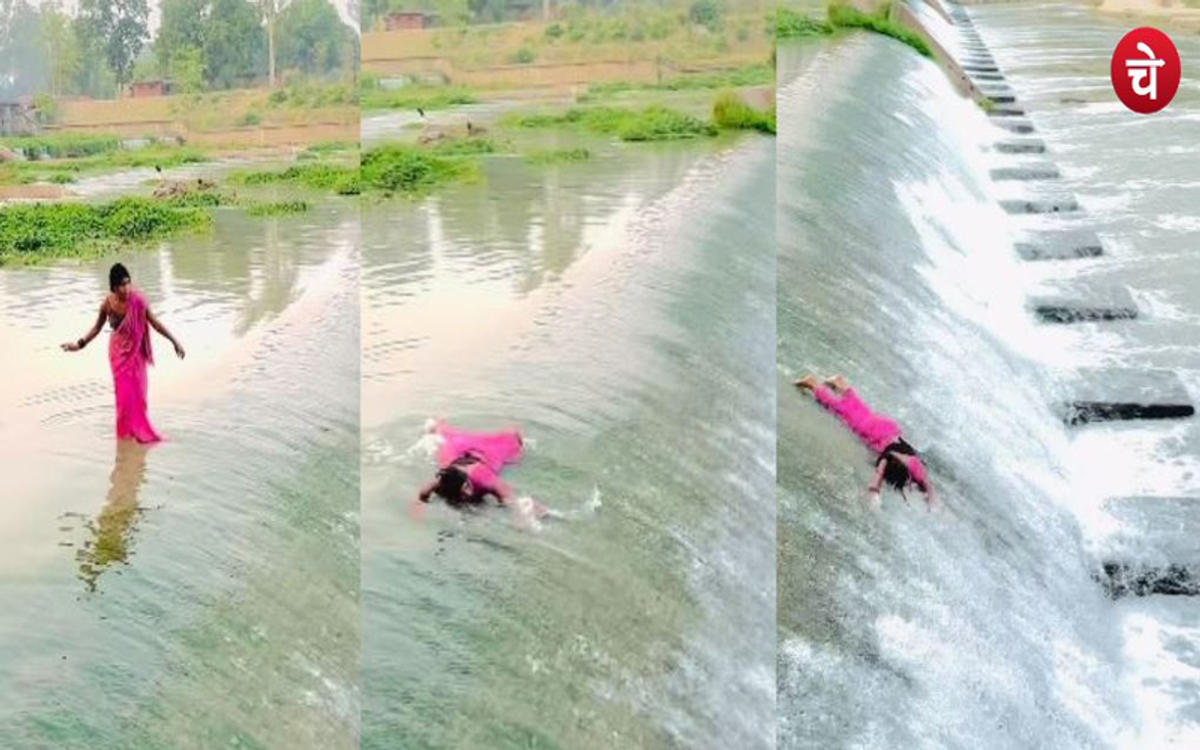 जरा से व्यूज के चक्कर में लड़की ने किया खतरनाक स्टंट, देखें वीडियो