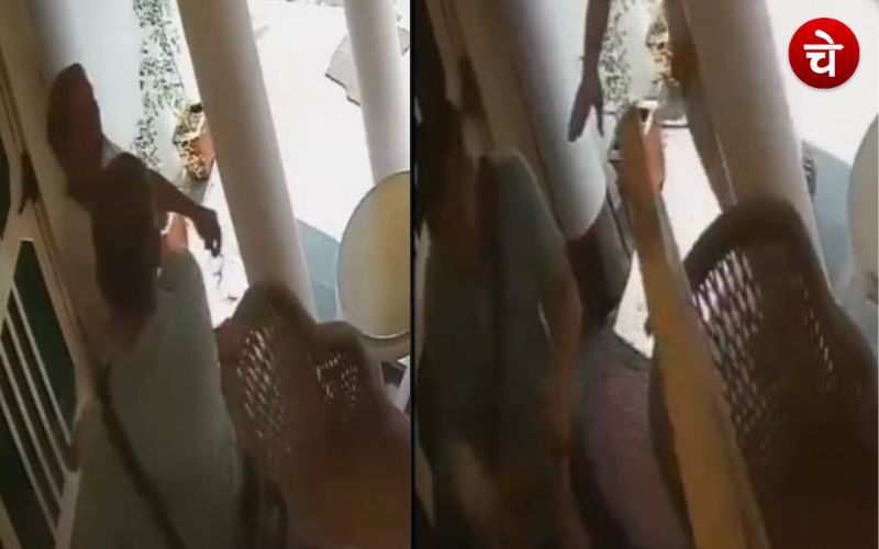 बूढ़े पिता पर बरसाए थप्पड़, गुस्से में तमतमाए शख्स ने मां को दिया धक्का