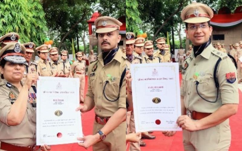 स्वतंत्रता दिवस पर नोएडा पुलिस के अधिकारी सम्मानित, 27 पुलिस कर्मियों का किया सम्मान