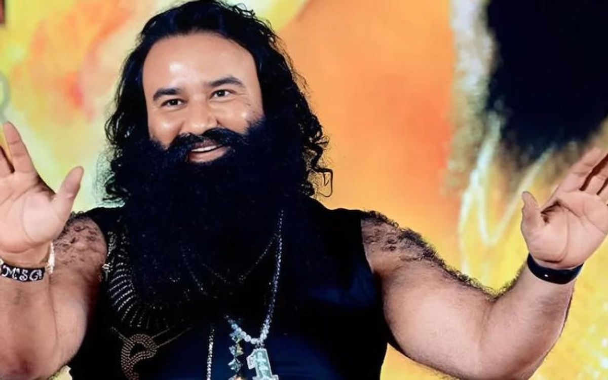 फिर जेल से बाहर आया बलात्कार का आरोपी गुरमीत राम रहीम