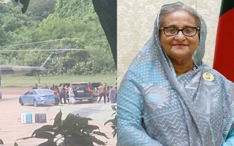 गाजियाबाद के हिंडन एयरबेस पर रुकी है हसीना, हलचल हुई तेज