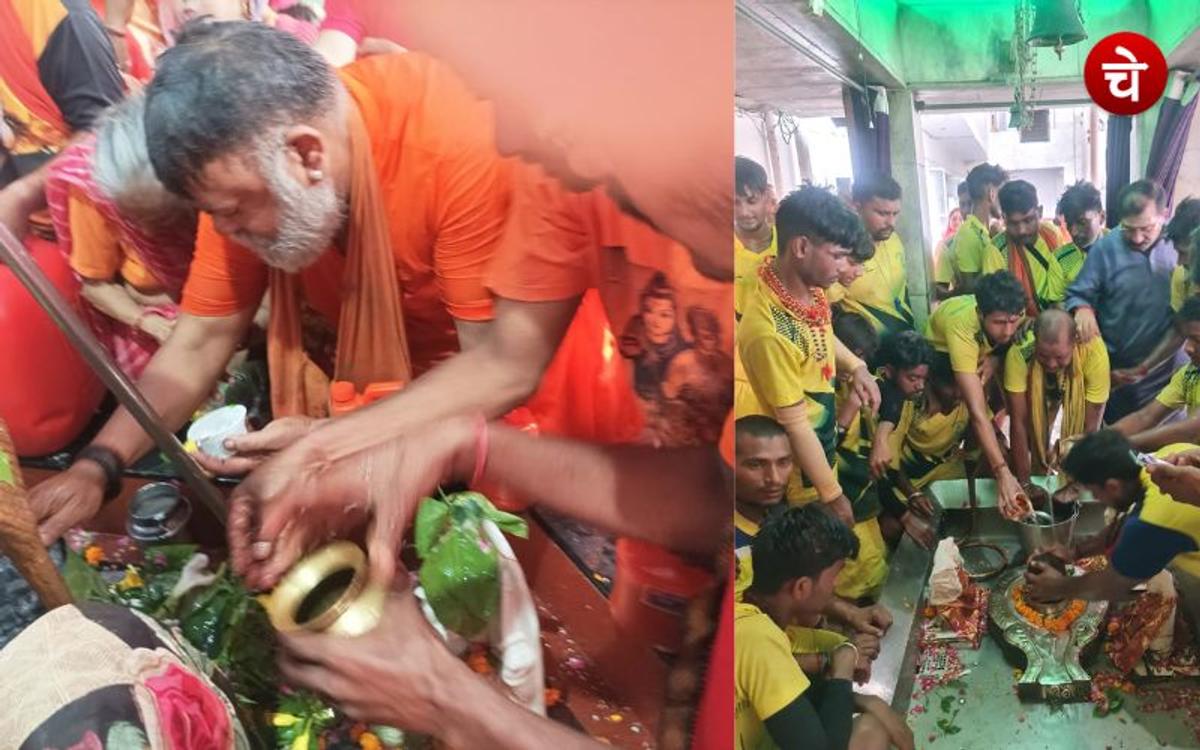 नोएडा के शिवालयों में जलाभिषेक को उमड़े कांवड़िये