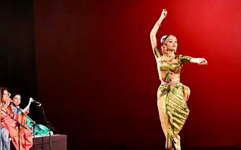 साहिरा सिंह के कुचिपुड़ी नृत्य ने लोगों को भाव विभोर किया