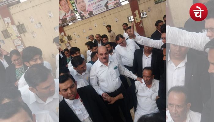 बड़ी खबर : गाजियाबाद जिला न्यायालय में बड़ा हंगामा, वकीलों पर लाठीचार्ज