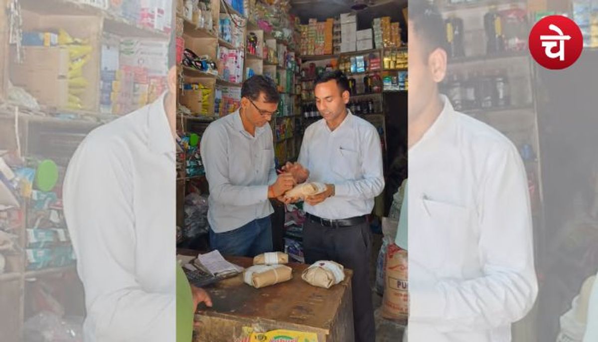 दीपावली को लेकर खाद्य सुरक्षा विभाग अलर्ट, तीन प्रतिष्ठानों पर छापा