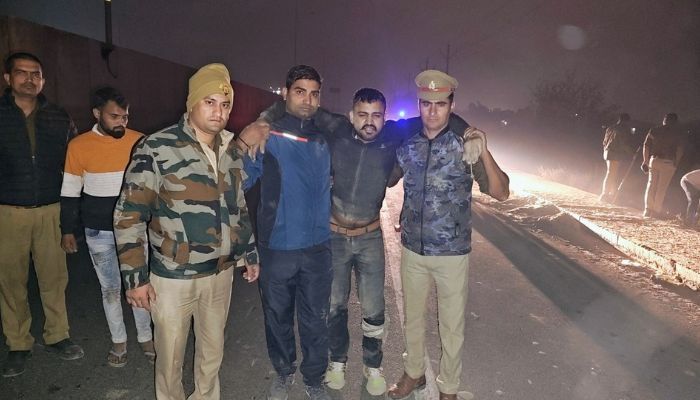 ठांय-ठांय से गूंज उठा गाजियाबाद, पुलिस और बदमाशों की मुठभेड़ में एक बदमाश घायल