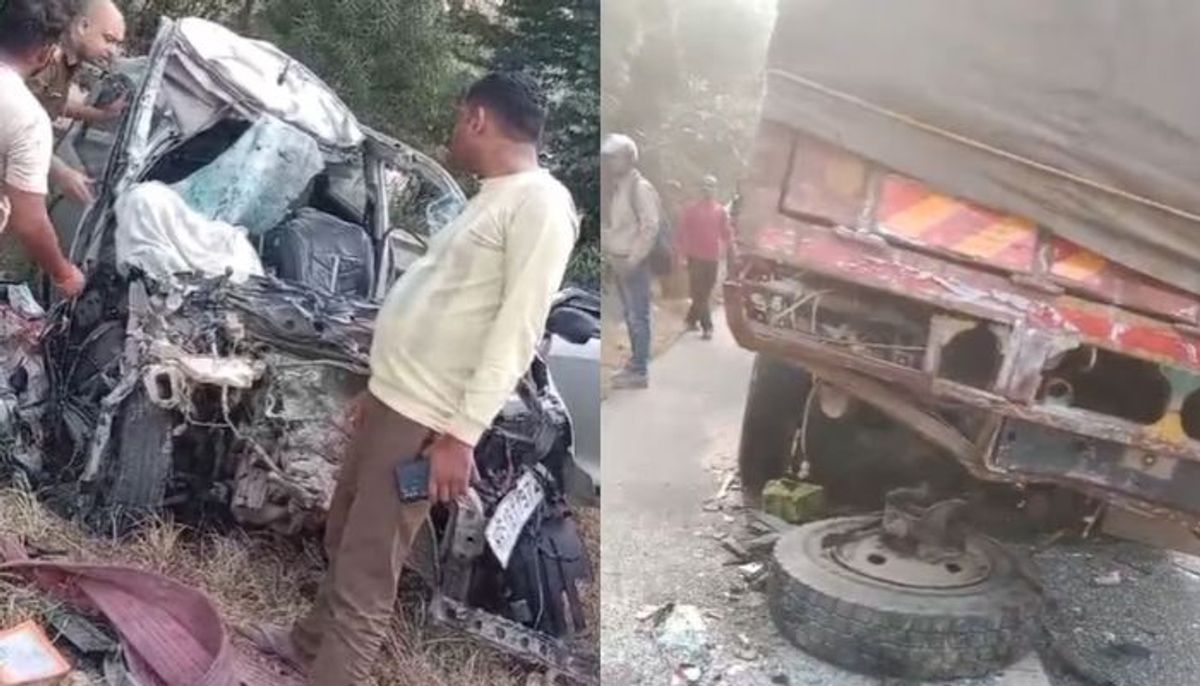 नोएडा: एक्सप्रेसवे पर भयंकर सड़क हादसा, उजड़ गया पूरा परिवार, 5 की मौत
