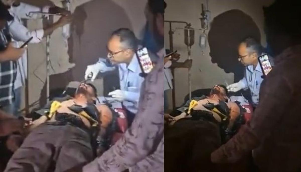 बत्ती गुल मोबाइल की फ्लैश लाइट चालू, राजस्थान में कुछ ऐसे हुआ मरीज का इलाज