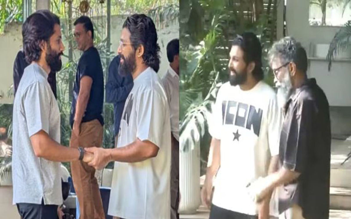 जेल से रिहाई के बाद घर लौटे अल्लू अर्जुन, सितारों की लगी भीड़