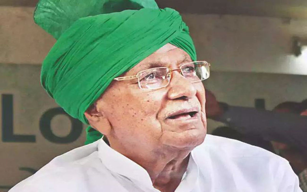 BREAKING: हरियाणा के पूर्व मुख्यमंत्री ओम प्रकाश चौटाला का निधन