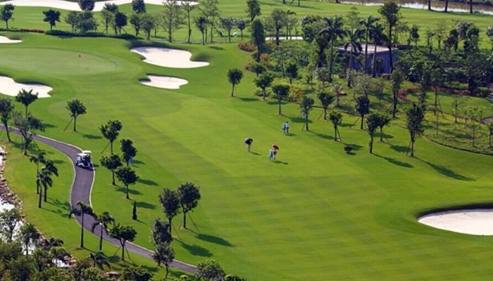 निर्माणाधीन इंटरनेशनल गोल्फ कोर्स की बाकी जमीन का अधिग्रहण इसी माह