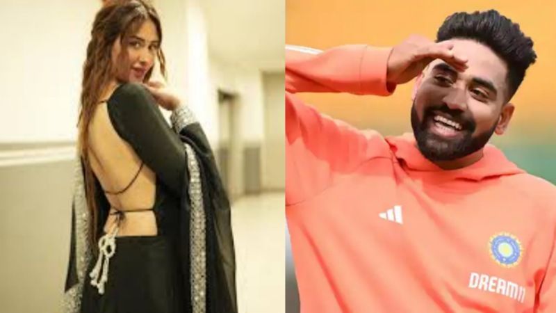 बिग बॉस 13 फेम इस एक्ट्रेस से इश्क लड़ा रहे हैं भारतीय गेंदबाज मोहम्मद सिराज ?