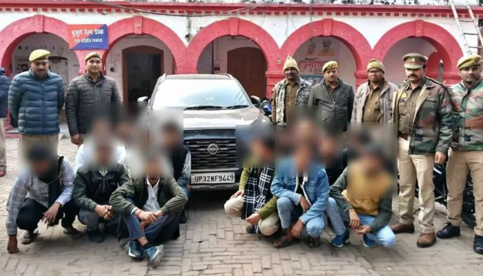 बर्थडे मनाने के लिए लग्जरी गाड़ियों के साथ हुड़दंगबाजों का काफिला, 21 लड़के गिरफ्तार