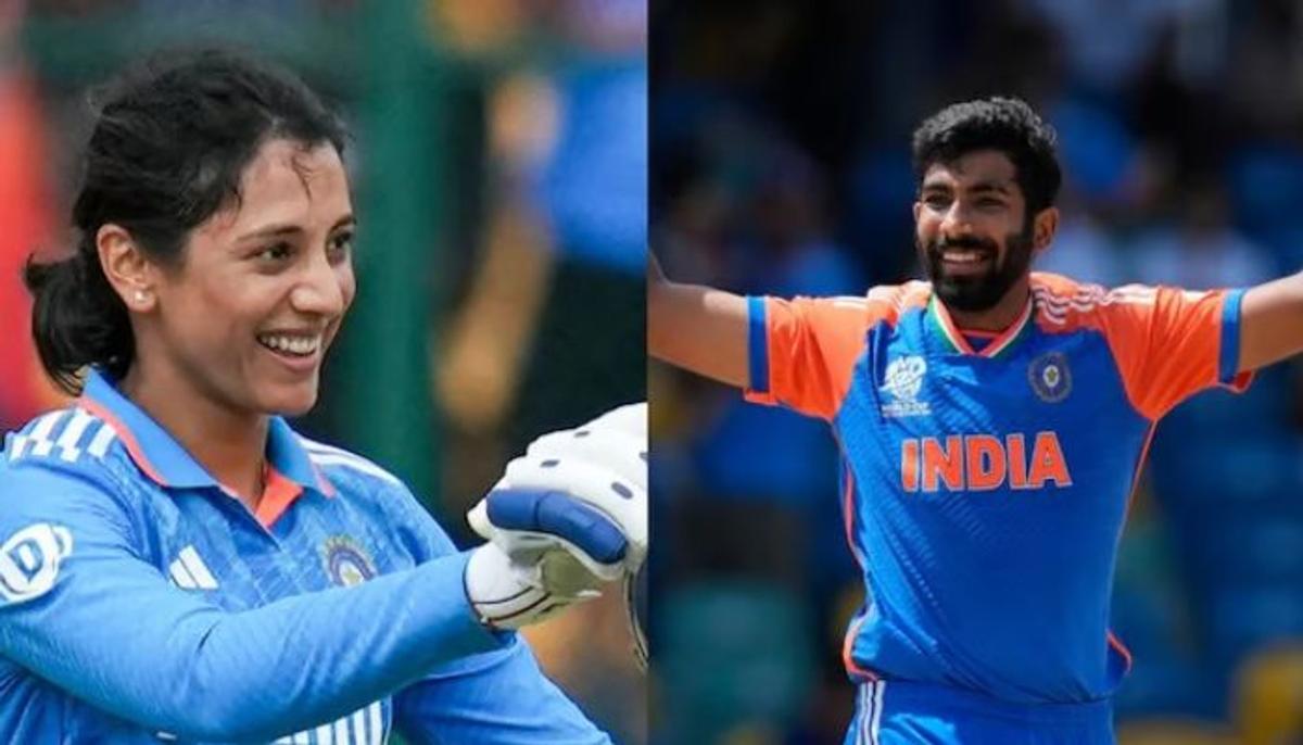 बुमराह-मंधाना को मिला बेस्ट क्रिकेटर का खिताब, सचिन को भी सबसे बड़े अवॉर्ड से नवाजा गया
