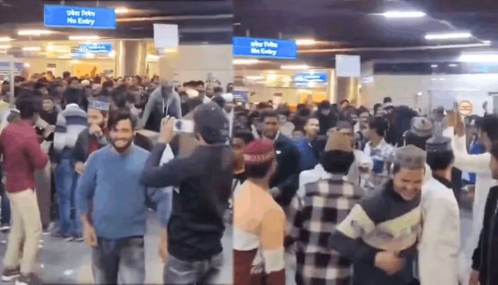 दिल्ली मेट्रो स्टेशन पर हुड़दंग करने वालों पर एक्शन, DMRC ने...