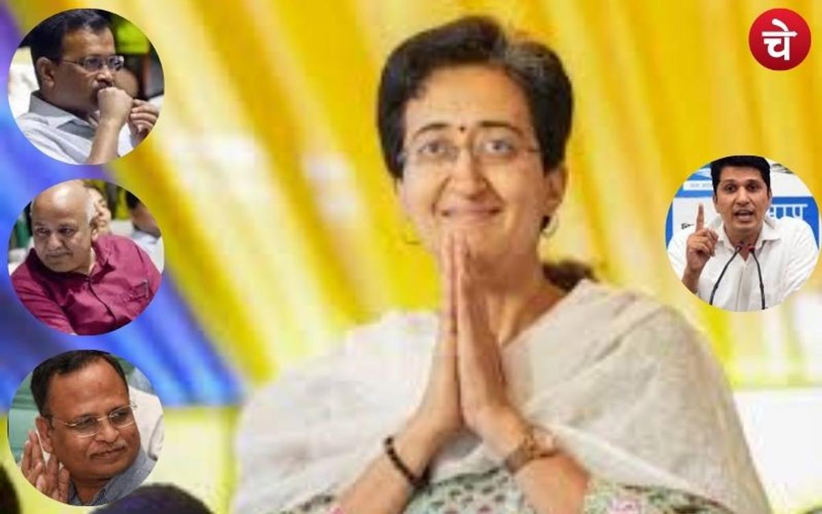 सीएम आतिशी जीती, केजरीवाल सिसोदिया और सतेंद्र जैन, सौरभ हारे