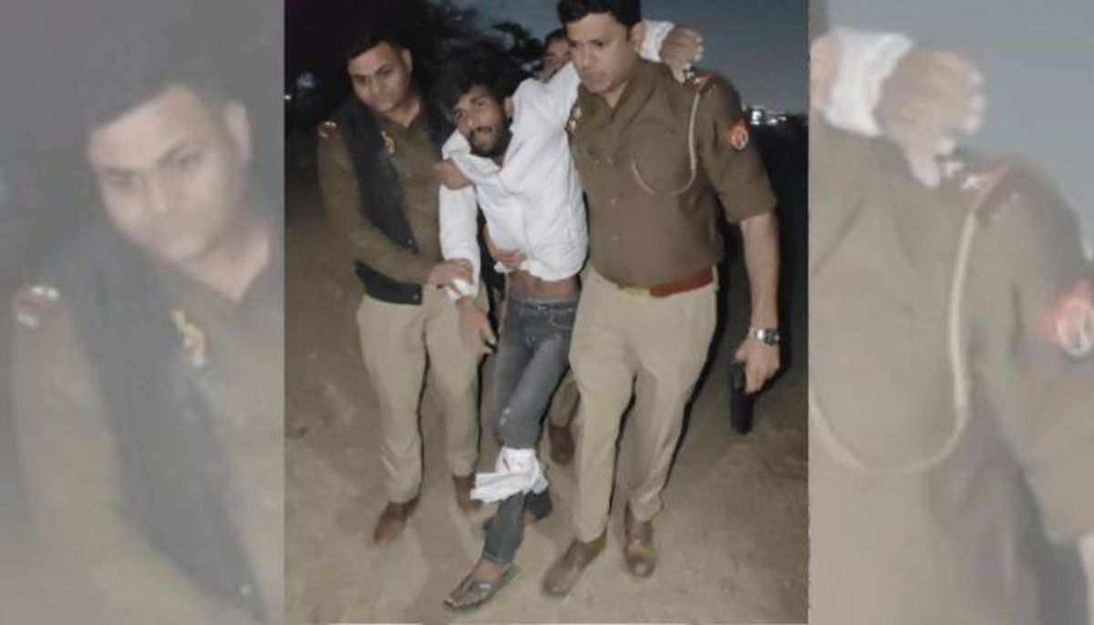 नोएडा पुलिस और वांछित इनामी बदमाश 'चीता' के बीच मुठभेड़, हुआ घायल