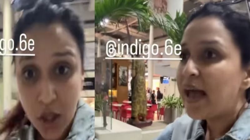 Indigo एयरलाइंस पर फूटा प्रियंका चोपड़ा की बहन मन्नारा का गुस्सा, बिना अनाउंसमेंट ही उड़ गई फ्लाइट, देखें वीडियो