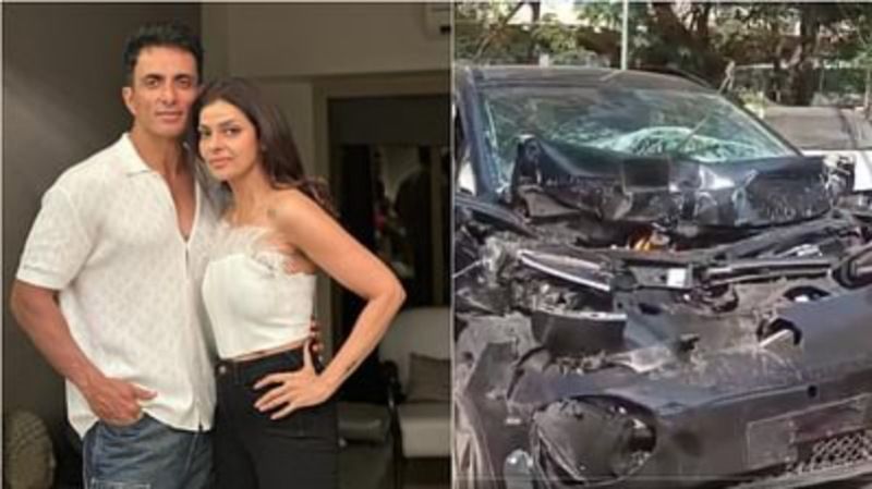 सोनू सूद की वाइफ की कार का भीषण एक्सीडेंट, हाइवे पर ट्रक से टकराई कार, हालत गंभीर