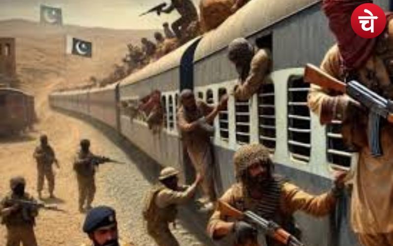 पाकिस्तान में ट्रेन हाईजैक, 6 जवानों को मारा