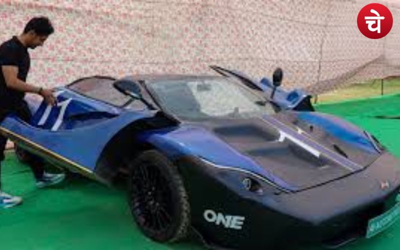 प्रयागराज के अभिषेक ने बनाई देश की पहली सस्ती सुपर इलेक्ट्रिक कार