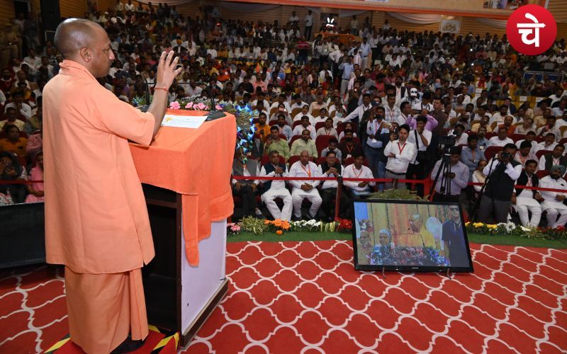 पश्चिमी उत्तर प्रदेश के दौरे पर भरपूर जोश में नजर आए CM योगी