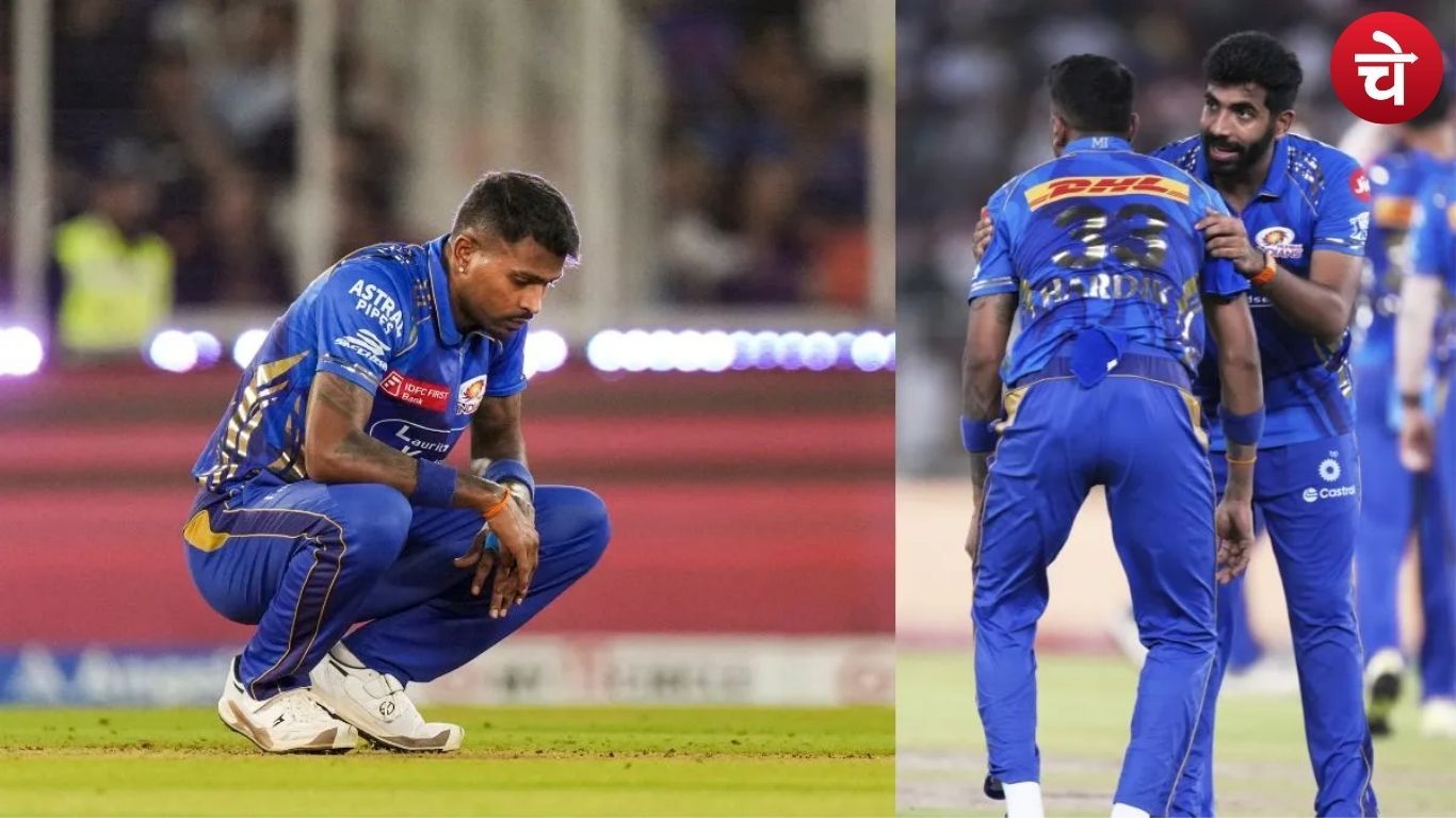 आईपीएल से बाहर हुई मुंबई, भावुक हुए हार्दिक, साथी खिलाड़ियों ने संभाला