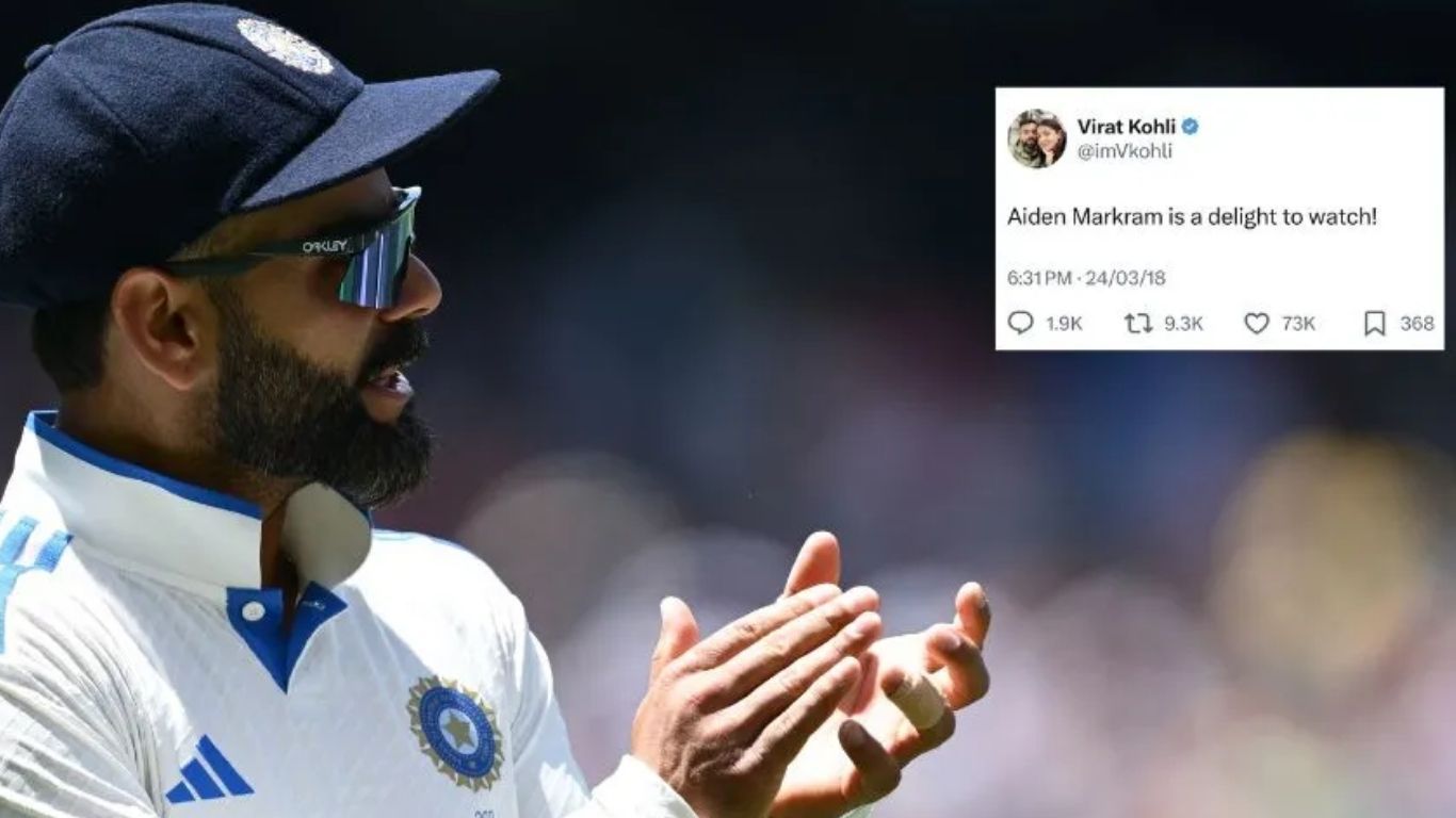 कोहली का 7 साल पुराना ट्वीट बना चर्चा का विषय, इस अफ्रीकी बल्लेबाज़ से है खास जुड़ाव