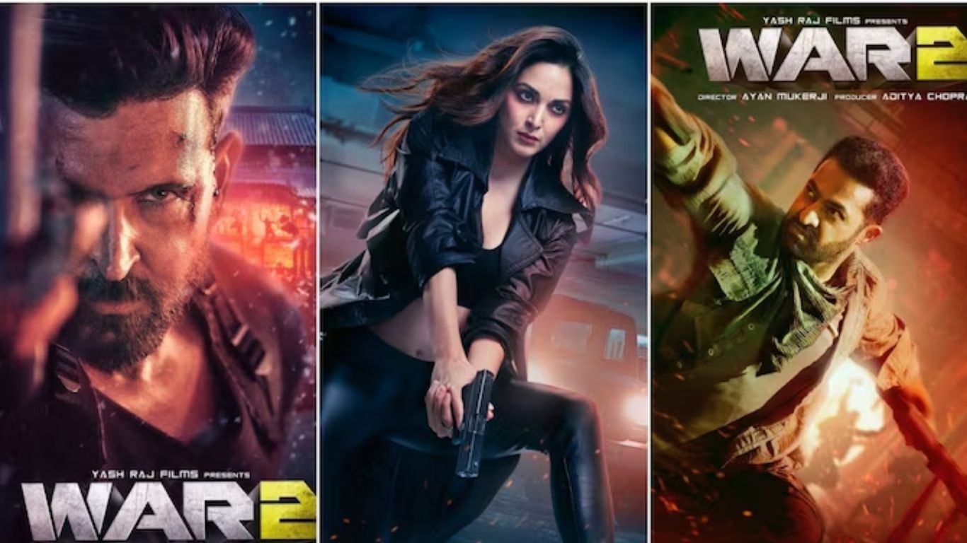 वॉर-2 के नए लुक ने बढ़ाया रोमांच, तूफानी अवतार में दिखे कियारा और ऋतिक
