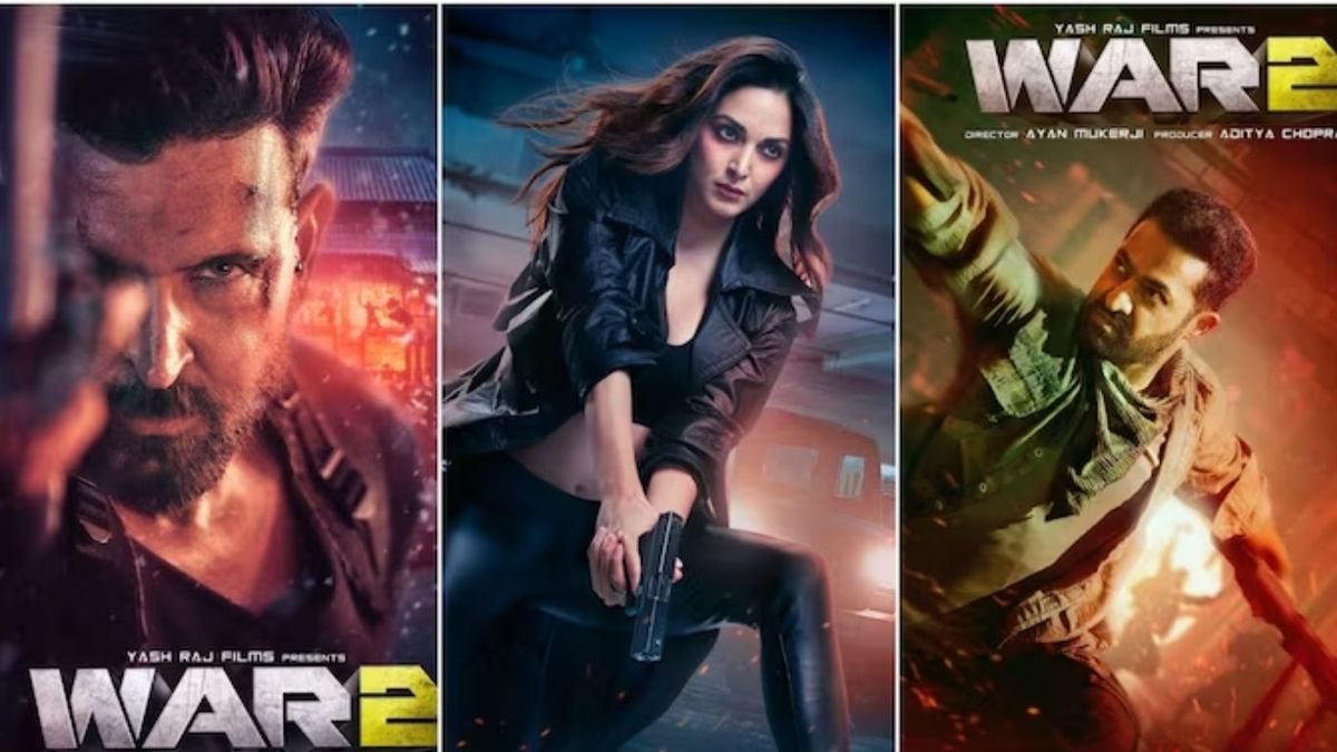 वॉर-2 के नए लुक ने बढ़ाया रोमांच, तूफानी अवतार में दिखे कियारा और ऋतिक