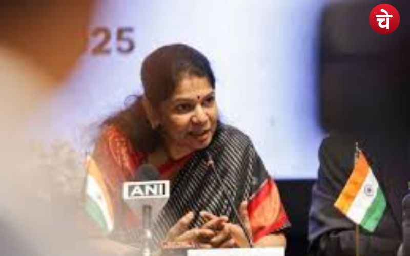 "भारत की राष्ट्रीय भाषा है, एकता में विविधता": स्पेन में कनिमोझी के जवाब ने बटोरी सराहना