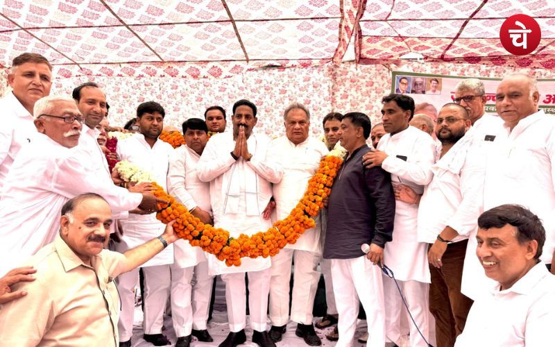 राजस्थान के प्रदेश अध्यक्ष जोगिंदर अवाना का नोएडा में जोरदार स्वागत