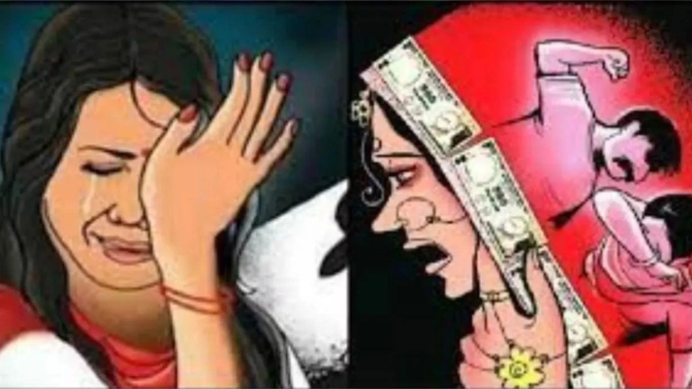 लडकी पैदा होने पर पति समेत पूरा ससुराल महिला को कर रहा प्रताडित
