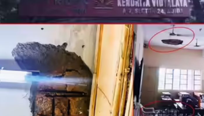 नोएडा में झालावाड़ जैसा हादसा! स्कूल की टूटी छत