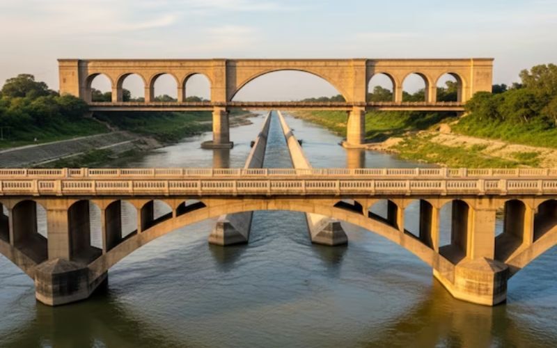 100 साल से खड़ा है यूपी का ये चमत्कारी पुल, बिना सीमेंट-सरिया के भी मजबूत!