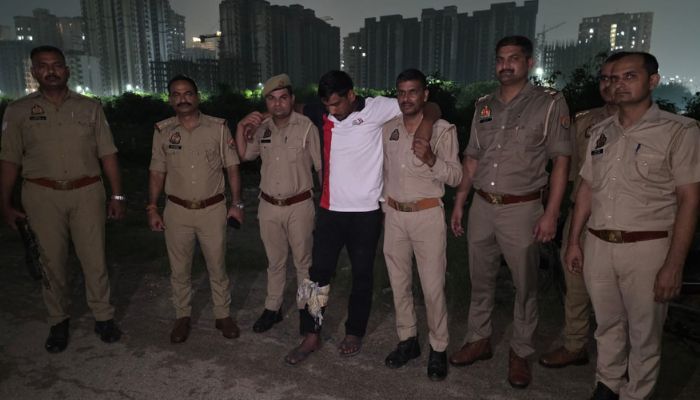 ग्रेटर नोएडा में टप्पेबाज गैंग का सरगना धराया, पुलिस की गोली खाकर...