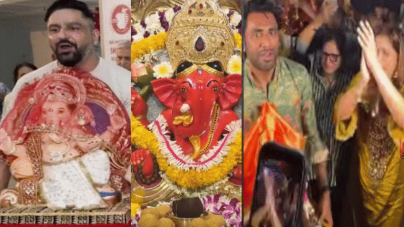 गणेश चतुर्थी 2025: बॉलीवुड और टीवी सितारों ने धूमधाम से किया बप्पा का स्वागत