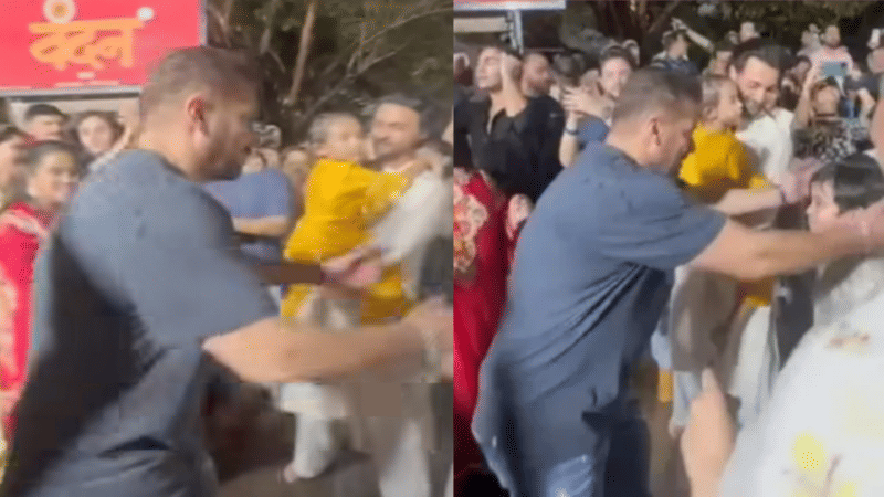 Ganesh Visarjan 2025: ढोल की बीट पर झूमे Salman Khan, देसी अंदाज में दिखीं Sonakshi