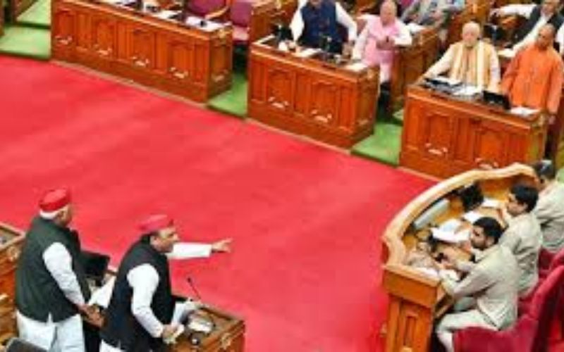 यूपी में मानसून सत्र की शुरुआत आज से, पक्ष-विपक्ष में घमासान के आसार