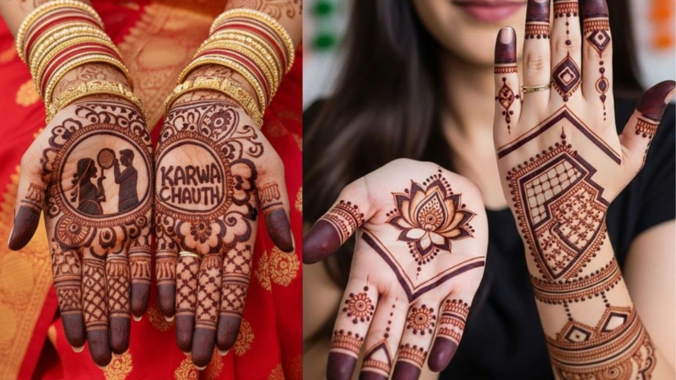 मेहंदी के ये डिजाइन बनाएंगे आपका करवा चौथ स्पेशल