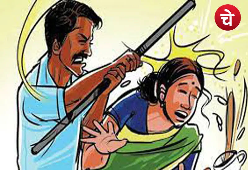 सास के साथ गाली-गलौज कर मारपीट की
