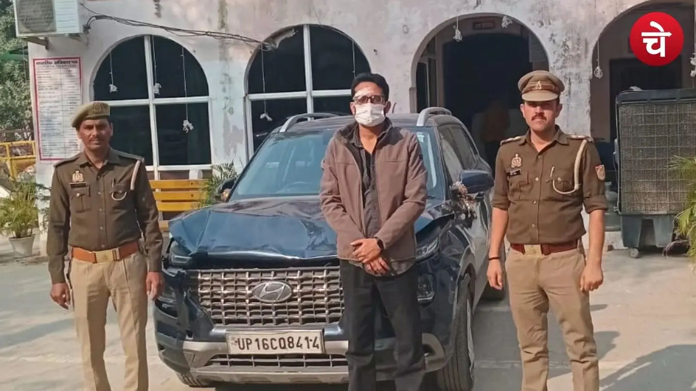 ग्रेटर नोएडा वेस्ट में स्पीड बनी आफत, तेज रफ्तार कार ने हाउसकीपिंग स्टाफ को रौंदा