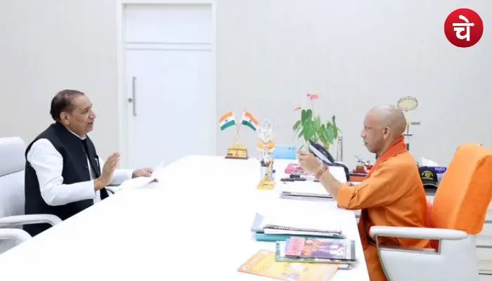 दादरी विधायक तेजपाल नागर की लखनऊ में सीएम योगी से अहम मुलाकात