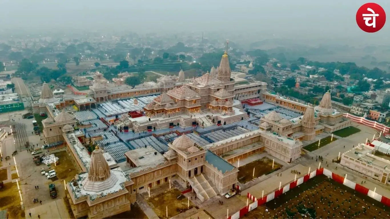धर्म ध्वज के स्वागत में सजी रामनगरी अयोध्या