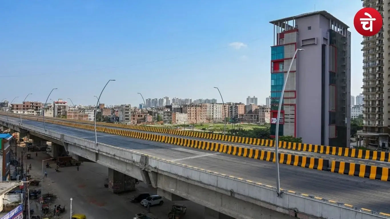 नोएडा शहर की भंगेल एलिवेटेड रोड